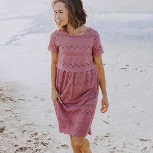 Roolee Dress - Modest Nursing Friendly zipper